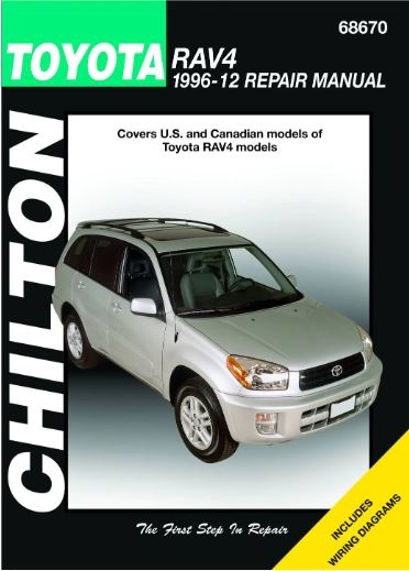 Chilton Manual - Toyota Rav4 årg. 96-12 