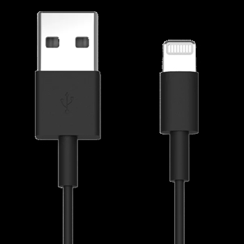 USB-A til Lightning-kabel 20cm fra Quadlock