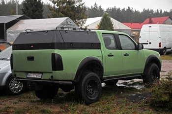 Hardtop i aluminium til Ford Ranger 2006-2011