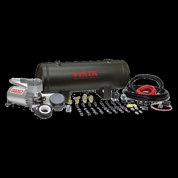 Tryklufts system til spil 12V 120 PSI Kompressor 9L tank Tank fra Red Winch 