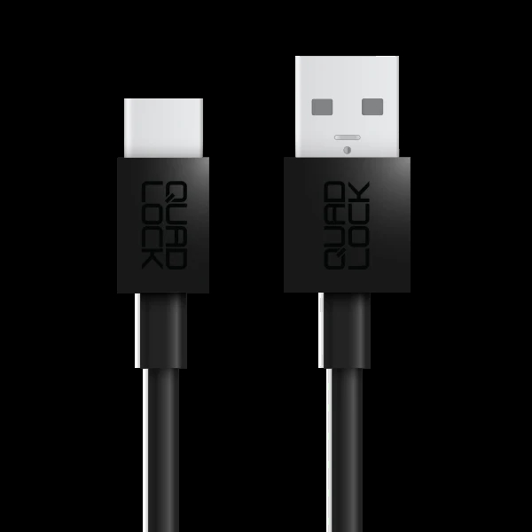 USB-A til Lightning-kabel 2m fra Quadlock