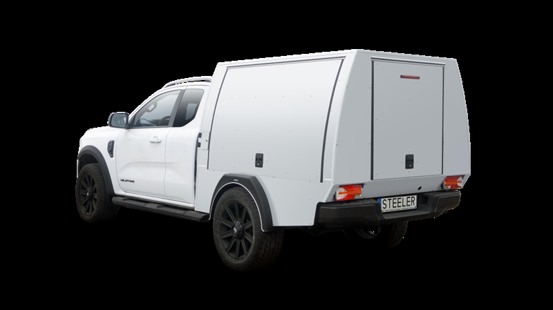 Hardtop til Ford Ranger Single Cab Årgang 2023+