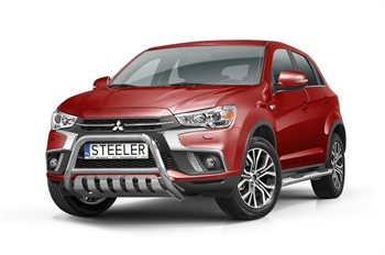 Bullbar i rustfri stål - til Mitsubishi ASX Årgang 2017-2019