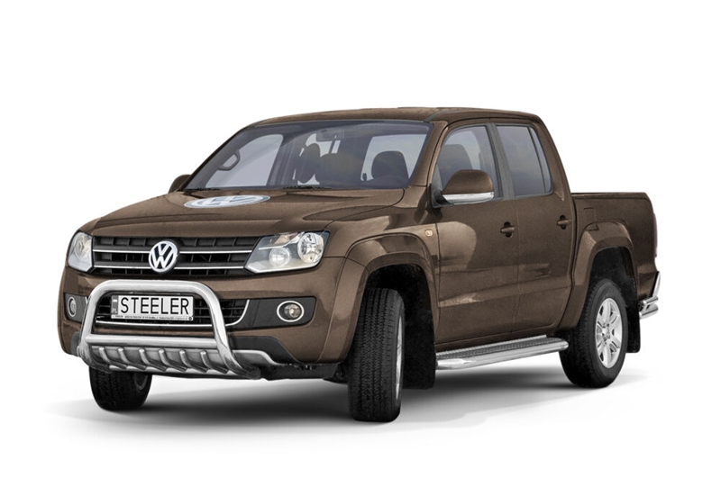 Bullbar i rustfri stål - til VW Amarok Årgang 2009-2016