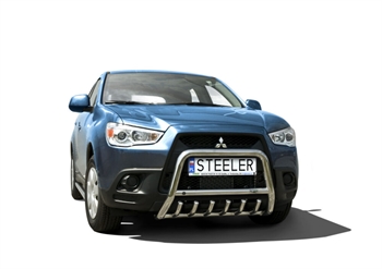 Bullbar i rustfri stål - til Mitsubishi ASX Årgang 2010-2012