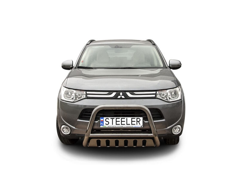 Bullbar i rustfri stål - til Mitsubishi Outlander Årgang 2012-2015