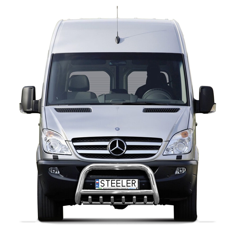 Bullbar i rustfri stål - til Mercedes Sprinter Årgang 2006-2018