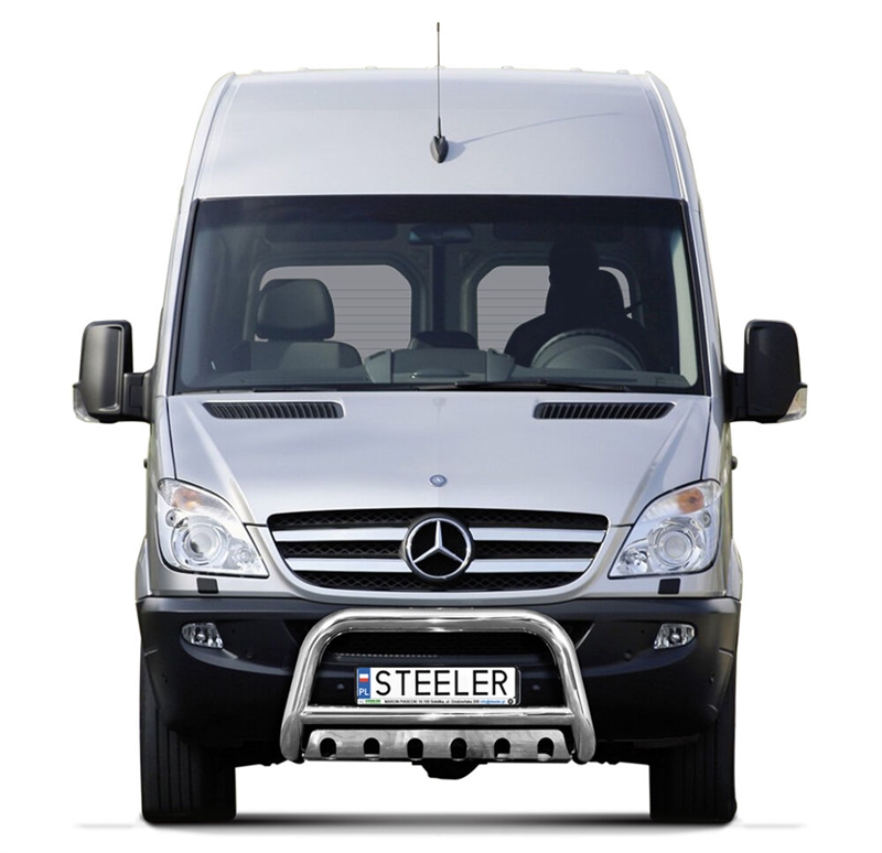 Bullbar i rustfri stål - til Mercedes Sprinter Årgang 2006-2018