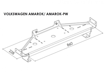 Spilmontage til Volkswagen Amarok Årgang 2009-2016