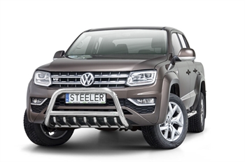 Bullbar i rustfri stål - til VW Amarok Årgang 2016-2022