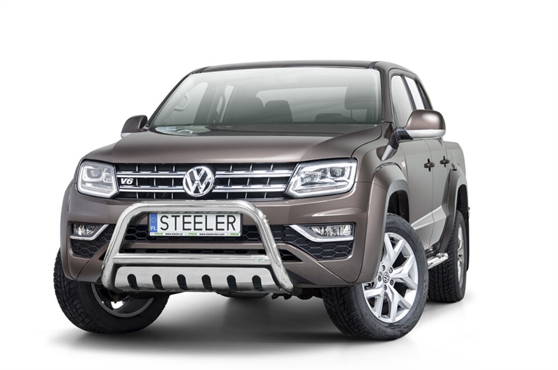 Bullbar i rustfri stål - til VW Amarok Årgang 2016-2022