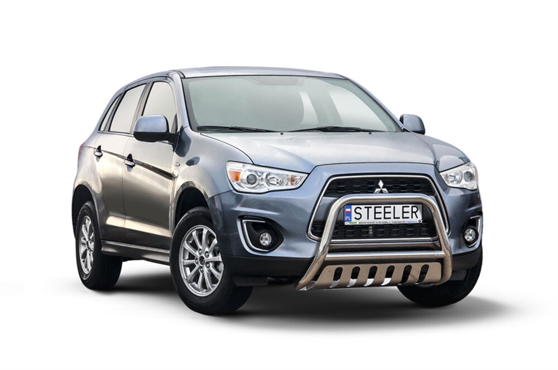 Bullbar i rustfri stål - til Mitsubishi ASX Årgang 2012-2016