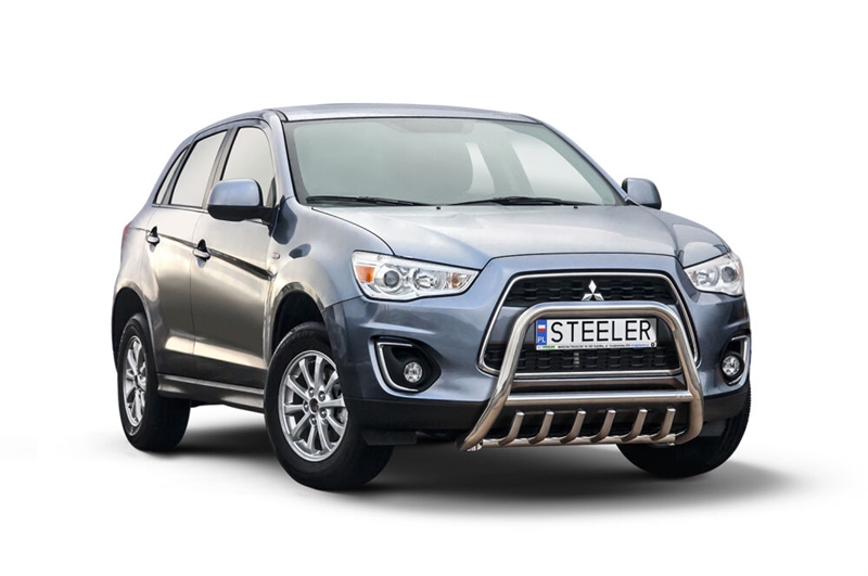 Bullbar i rustfri stål - til Mitsubishi ASX Årgang 2012-2016