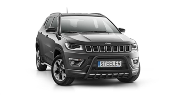 Bullbar i rustfri stål - til Jeep Compass Årgang 2017-2021