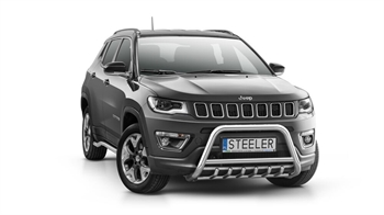 Bullbar i rustfri stål - til Jeep Compass Årgang 2017-2021