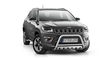 Bullbar i rustfri stål - til Jeep Compass Årgang 2017-2021