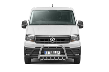 Bullbar i rustfri stål - til VW Crafter Årgang 2017+