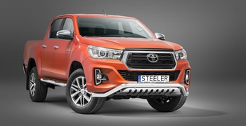 Beskyttelsesbar til forkofanger (slash bar) til Toyota Hilux Årgang 2018-2021