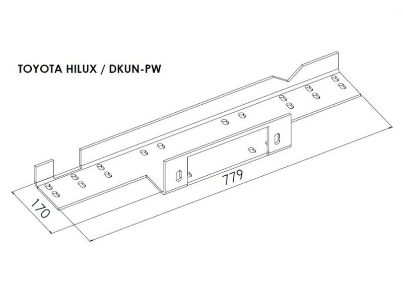 Spilmontage til Toyota Hilux Årgang 2005-2015