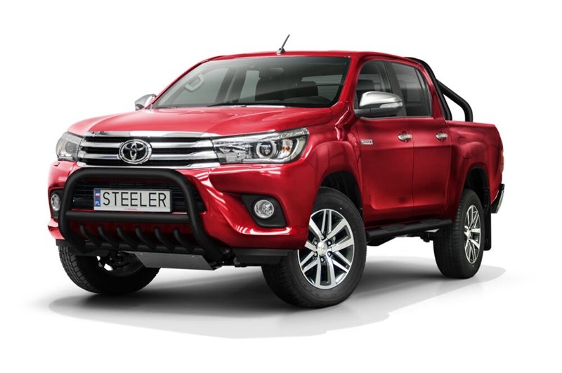 Bullbar i rustfri stål - til Toyota Hilux Årgang 2015-2018