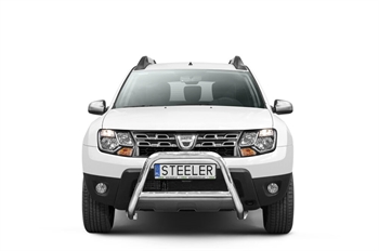 Bullbar i rustfri stål - til Dacia Duster Årgang 2010-2018