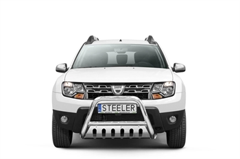 Bullbar i rustfri stål - til Dacia Duster Årgang 2010-2018