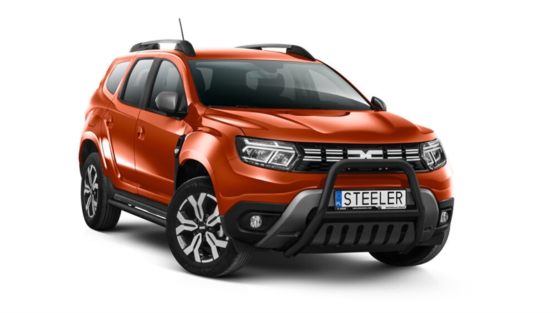 Bullbar i rustfri stål - til Dacia Duster Årgang 2018-2023