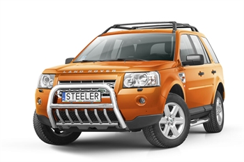 Bullbar i rustfri stål - til Land Rover Freelander II Årgang 2007-2014