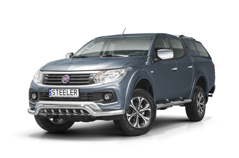 Beskyttelsesbar til forkofanger (slash bar) til Fiat Fullback Årgang 2015+