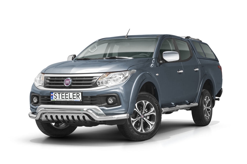 Beskyttelsesbar til forkofanger (slash bar) til Fiat Fullback Årgang 2015+