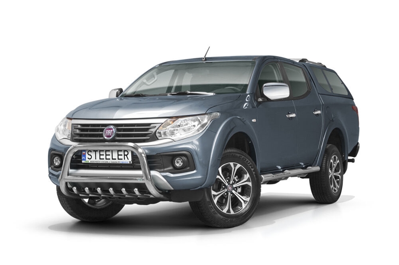 Bullbar i rustfri stål - til Fiat Fullback Årgang 2015+