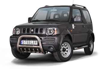 Bullbar i rustfri stål - til Suzuki Jimny Årgang 2005-2012