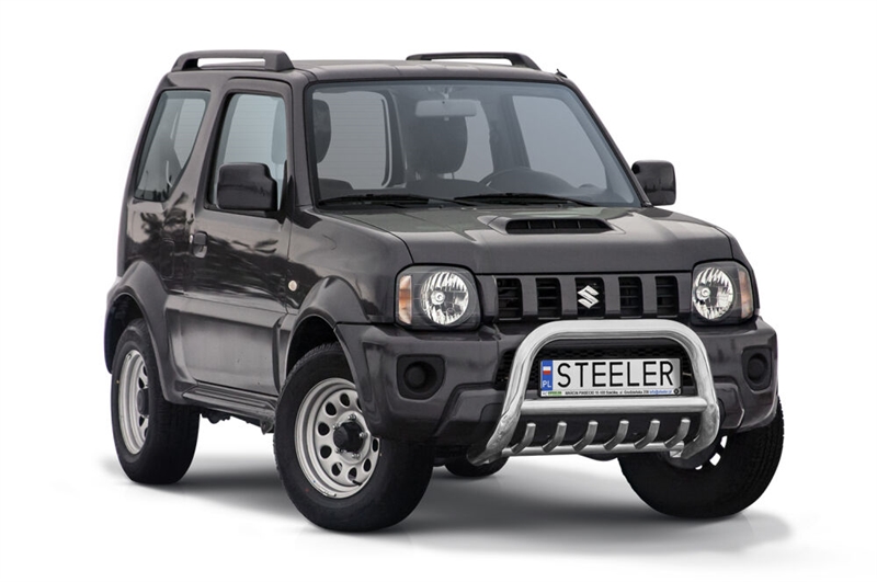 Bullbar i rustfri stål - til Suzuki Jimny Årgang 2012-2018