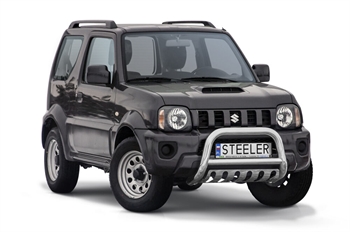 Bullbar i rustfri stål - til Suzuki Jimny Årgang 2012-2018