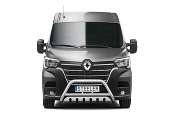 Bullbar i rustfri stål - til Renault Master Årgang 2019+