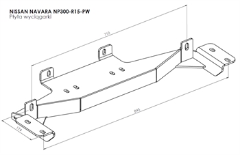 Spilmontage til Nissan Navara NP300 Årgang 2015+