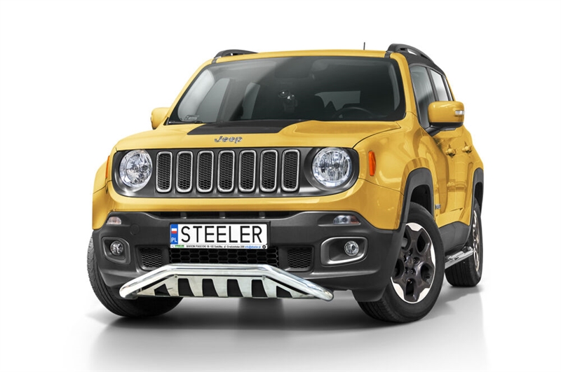 Beskyttelsesbar til forkofanger (slash bar) til Jeep Renegade Årgang 2014-2018