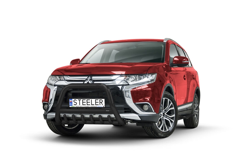 Bullbar i rustfri stål - til Mitsubishi Outlander Årgang 2015-2018