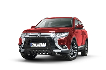 Bullbar i rustfri stål - til Mitsubishi Outlander Årgang 2015-2018