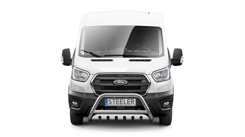 Bullbar i rustfri stål - til Ford Transit Årgang 2014+