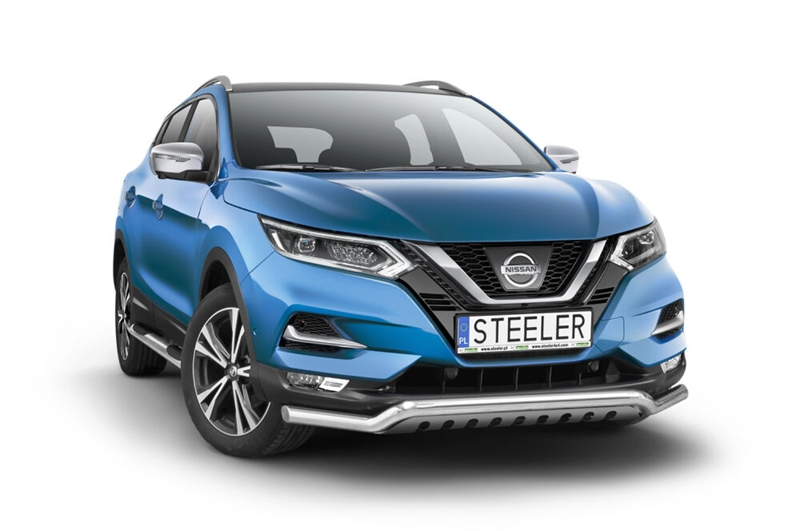 Beskyttelsesbar til forkofanger (slash bar) til Nissan Qashqai Årgang 2017-2021