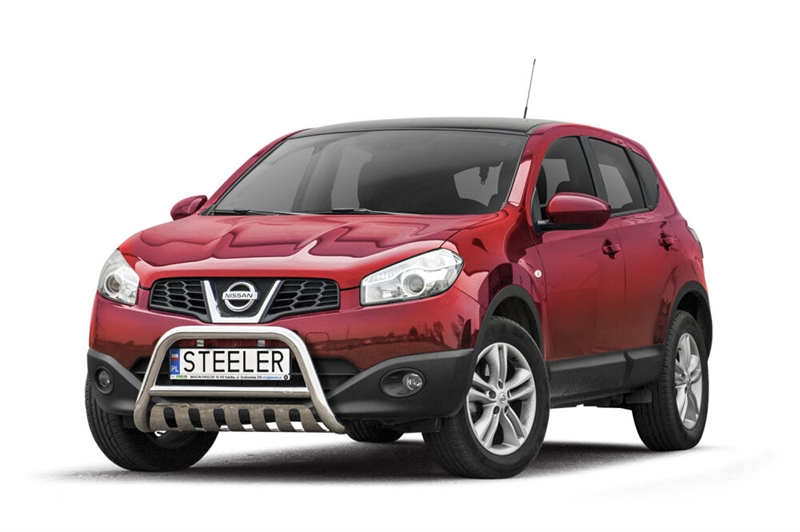 Bullbar i rustfri stål - til Nissan Qashqai Årgang 2010-2013