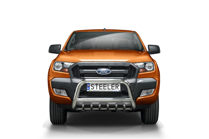 Bullbar i rustfri stål - til Ford Ranger Årgang 2012-2019