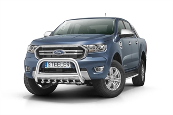 Bullbar i rustfri stål - til Ford Ranger Årgang 2012-2019