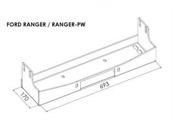 Spilmontage til Ford Ranger Årgang 2007 - 2012