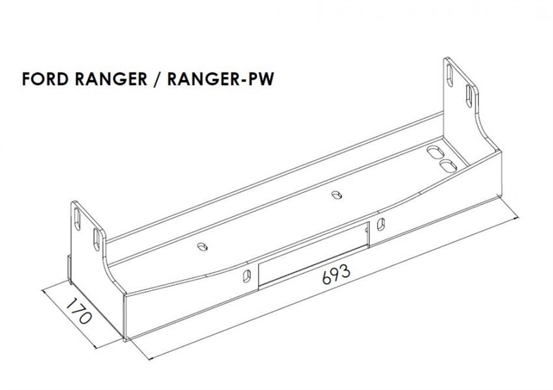 Spilmontage til Ford Ranger Årgang 2007 - 2012