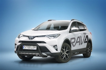 Bullbar i rustfri stål - til Toyota RAV4 Årgang 2016-2018