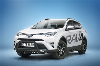 Bullbar i rustfri stål - til Toyota RAV4 Årgang 2016-2018