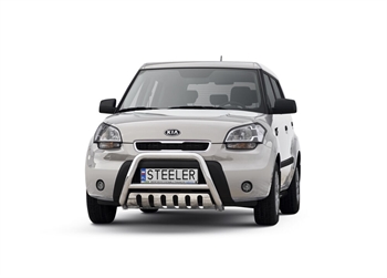 Bullbar i rustfri stål - til Kia Soul Årgang 2008-2011