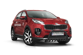 Bullbar i rustfri stål - til Kia Sportage Årgang 2015-2018